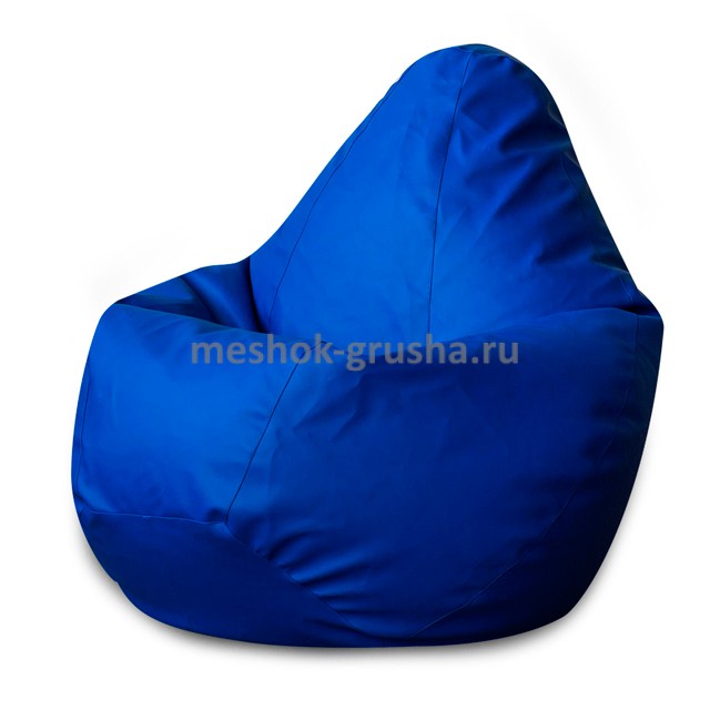 Кресло Мешок Груша Фьюжн Синее  (XL, Классический)